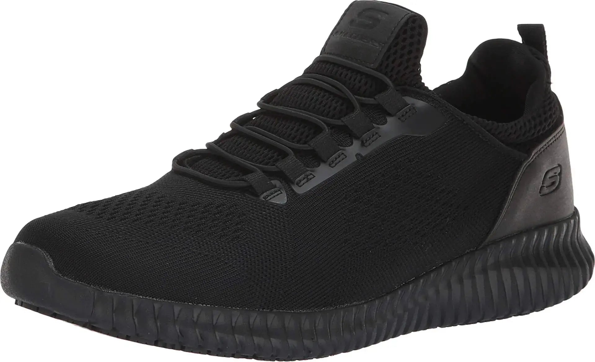 Skechers Men's Black Cessnock Food Service Shoe