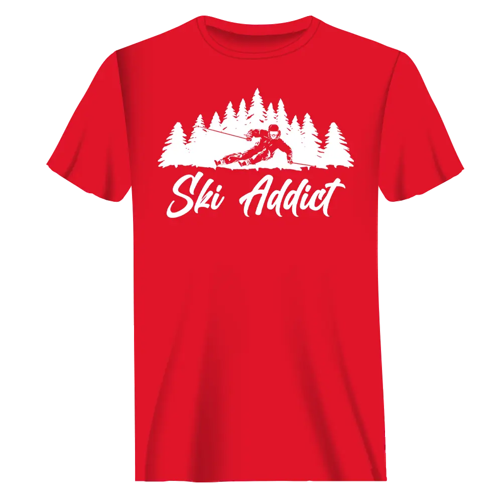 Ski Addict T-Shirt for Men