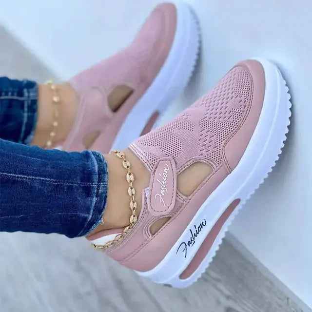 Sleek Mesh Sneakers – Stylish & Comfortable Footwear