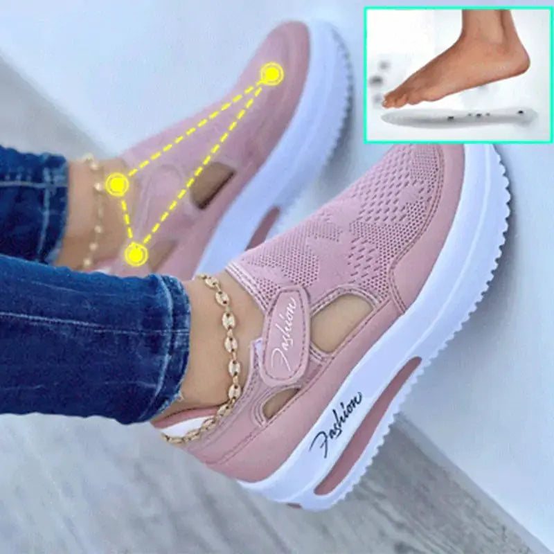 Sleek Mesh Sneakers – Stylish & Comfortable Footwear