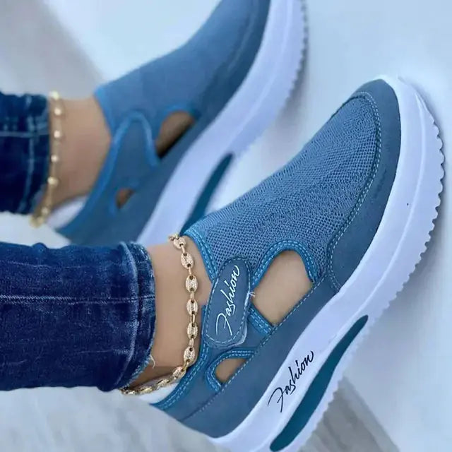 Sleek Mesh Sneakers – Stylish & Comfortable Footwear