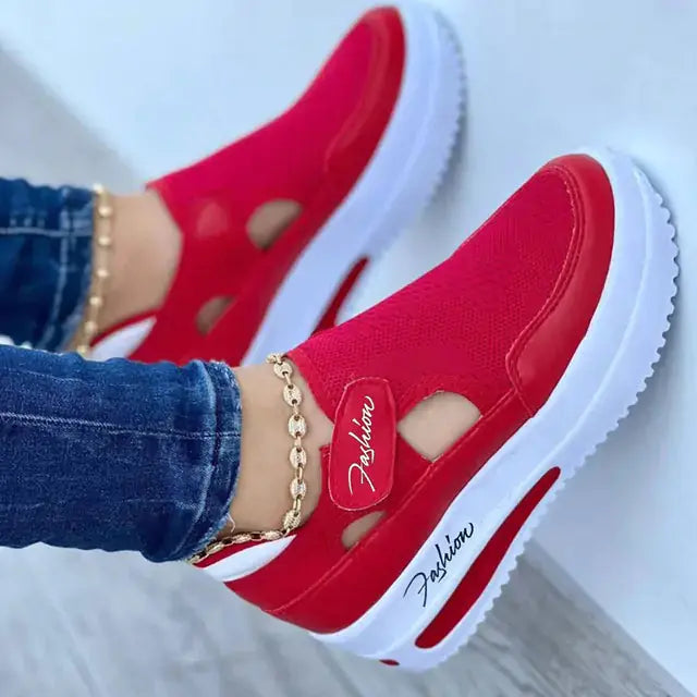 Sleek Mesh Sneakers – Stylish & Comfortable Footwear