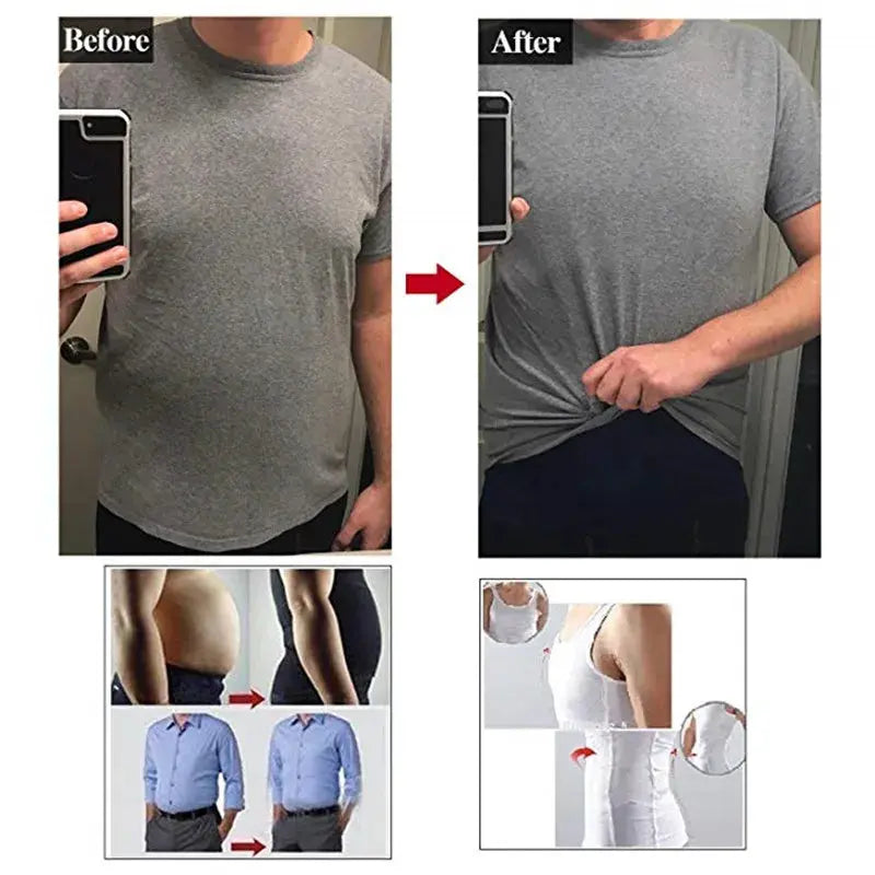 Slimming Vest for Men – Waist Cincher & Body Shaper