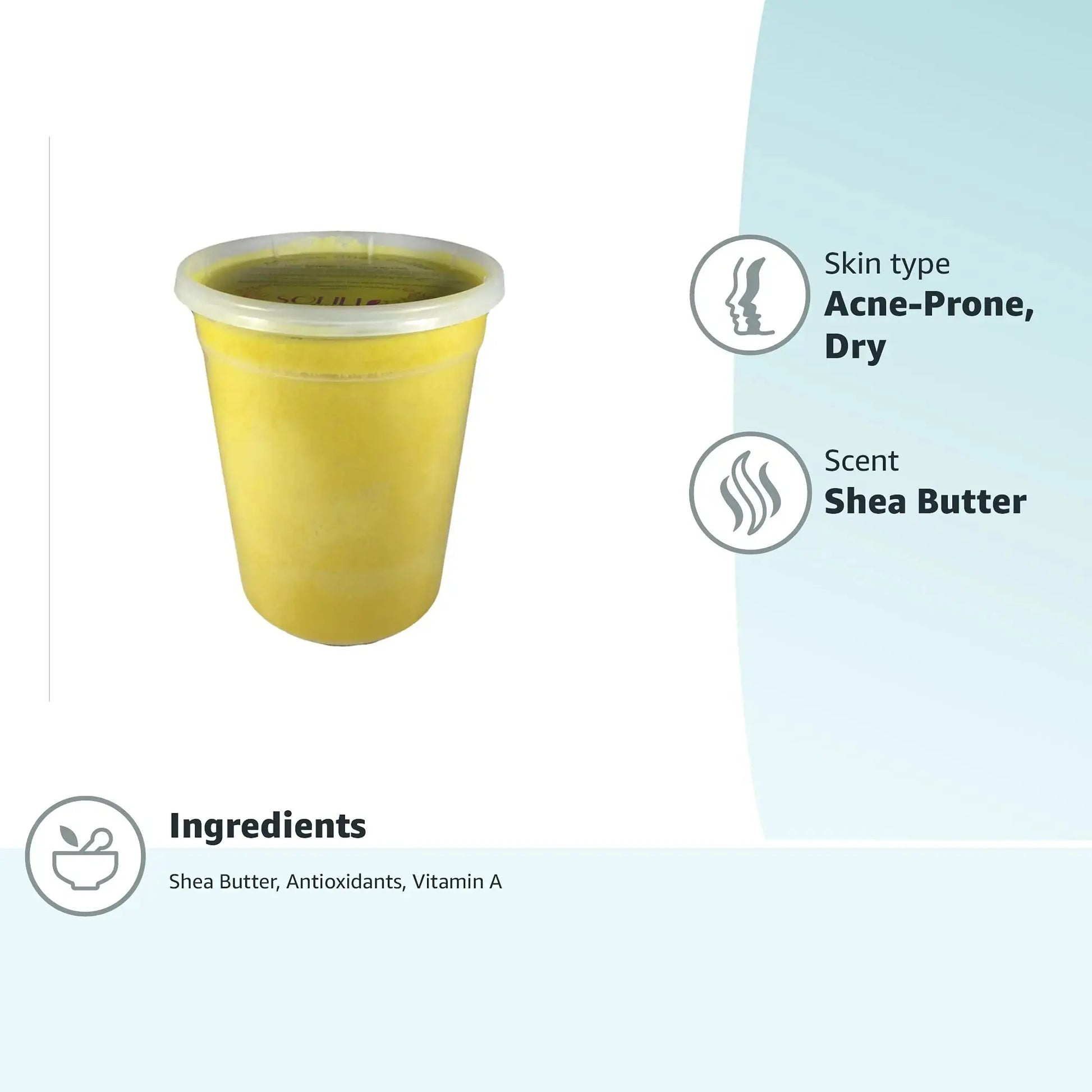 SmellGood African Shea Butter -Yellow Color