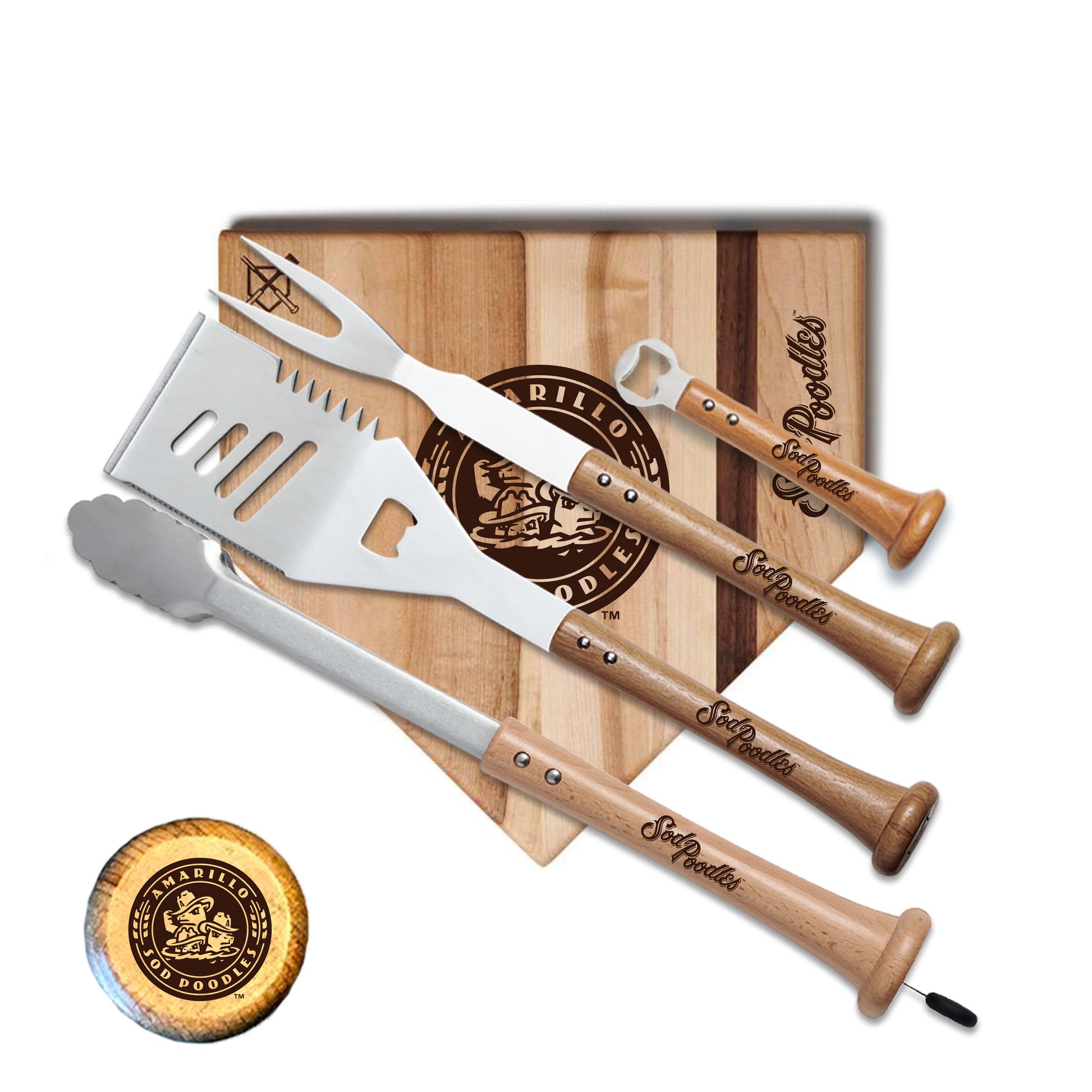 Amarillo Sod Poodles "GRAND SLAM" Set