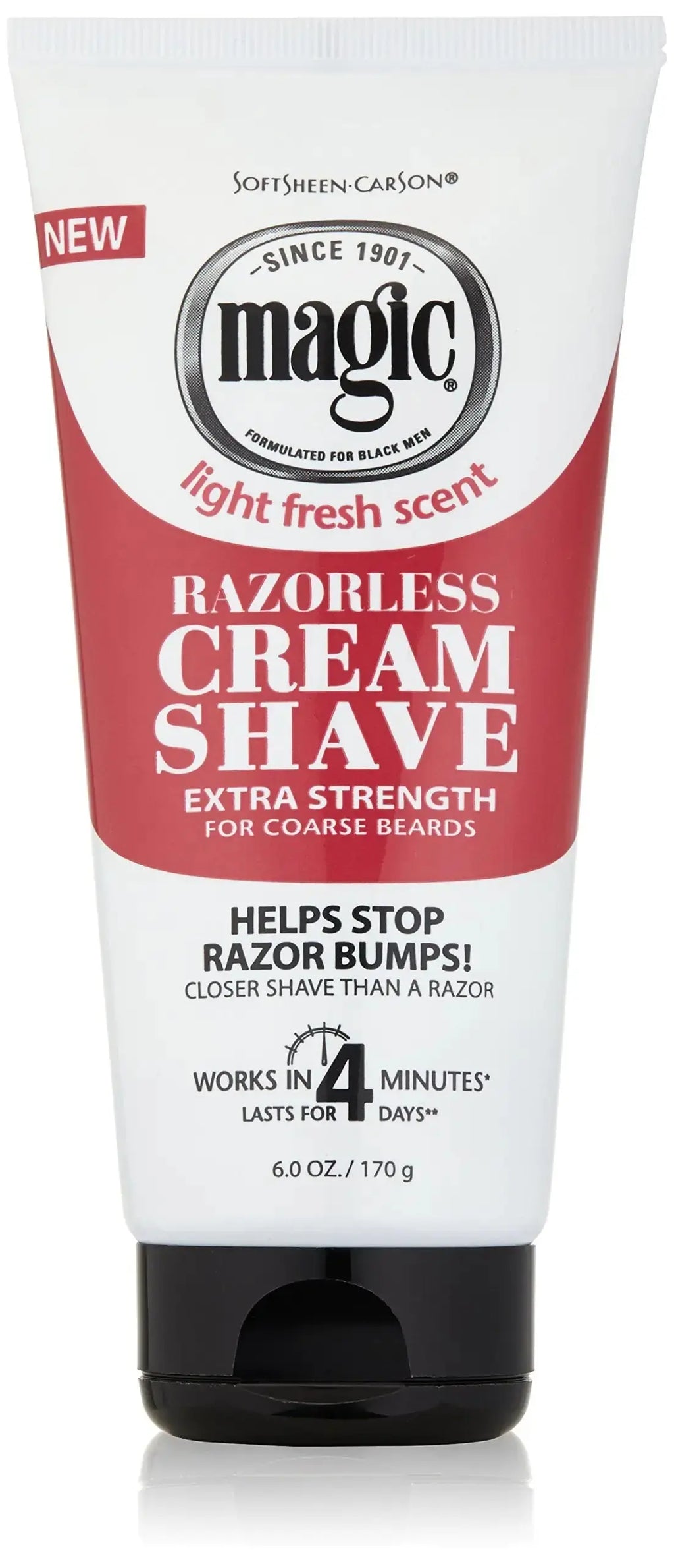 SoftSheen-Carson Magic Razorless Shaving Cream – Extra Strength Depilatory Cream for Body Hair Removal