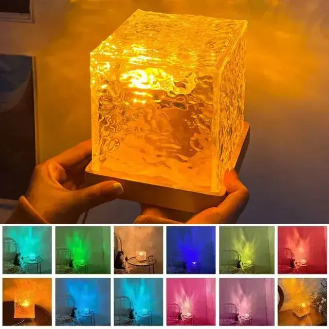 Soothing Ripple Night Light Projector
