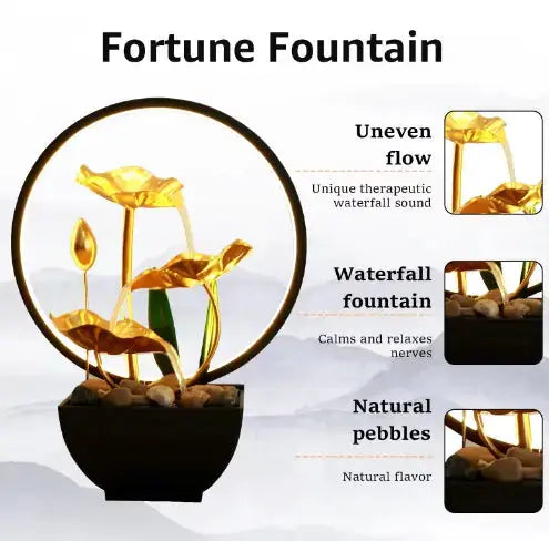 Soothing Tabletop Water Feature