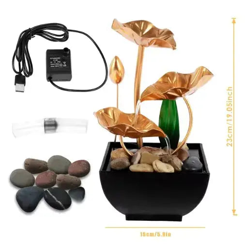 Soothing Tabletop Water Feature