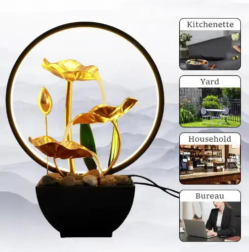 Soothing Tabletop Water Feature