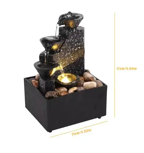 Soothing Tabletop Water Feature