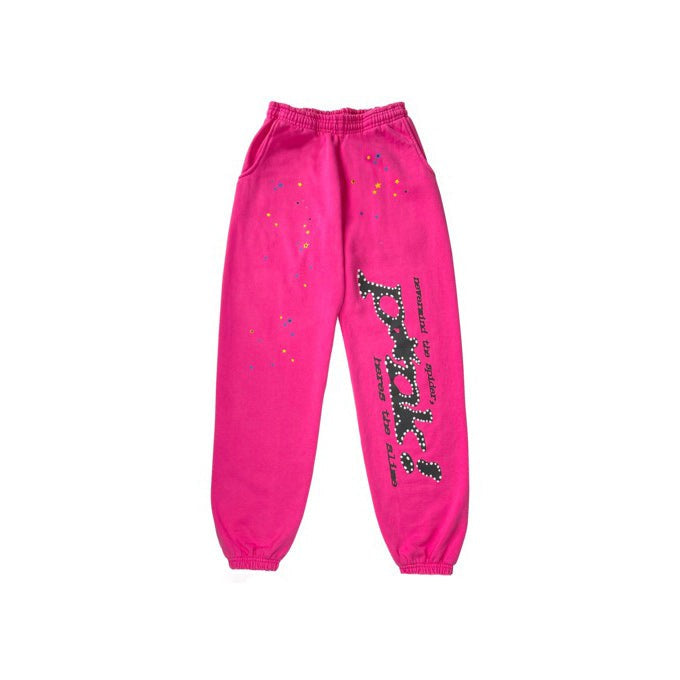 Sp5der P*NK Sweatpants Pink
