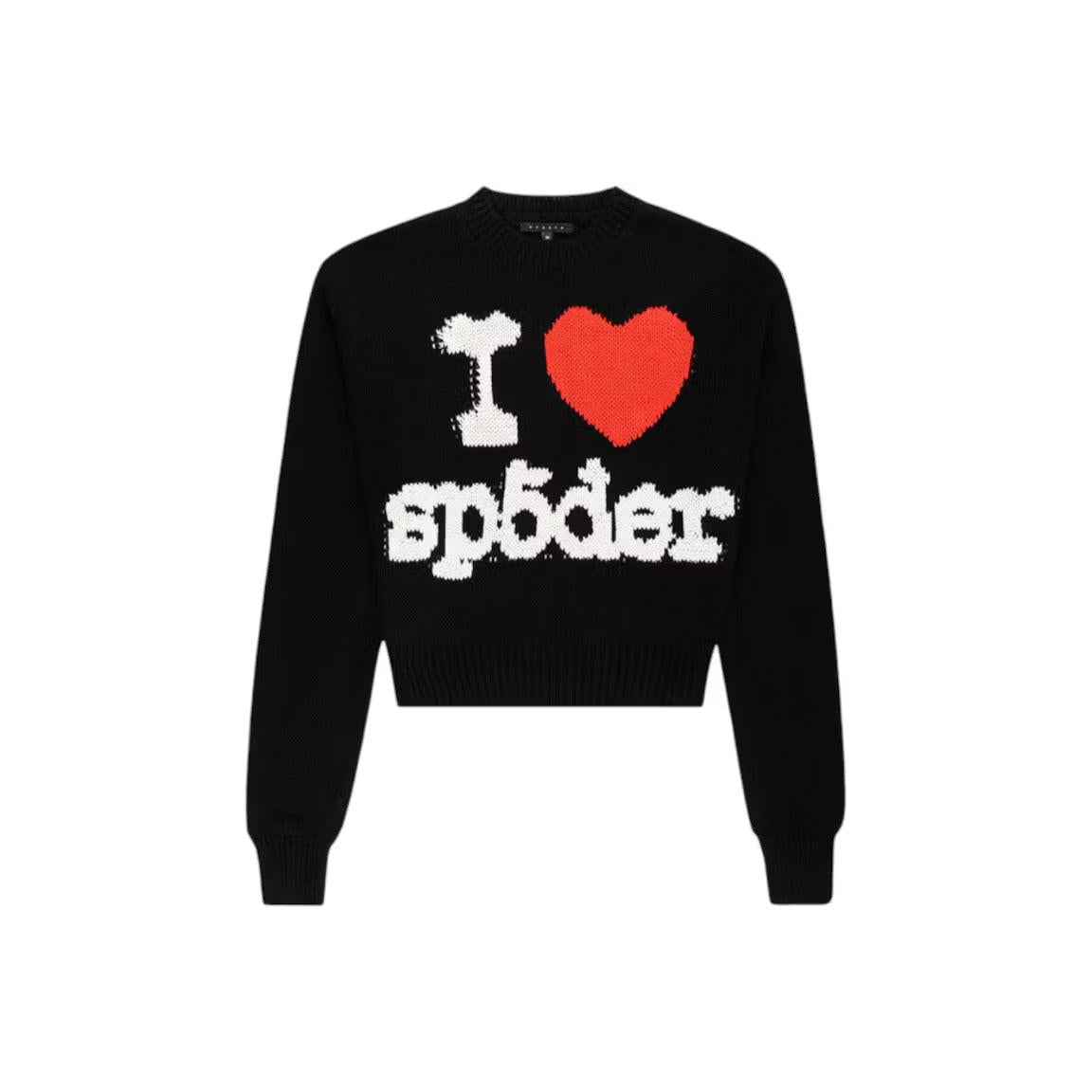 Sp5der Souvenir Sweater Black