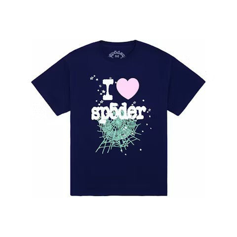 Sp5der Souvenir Tee Navy