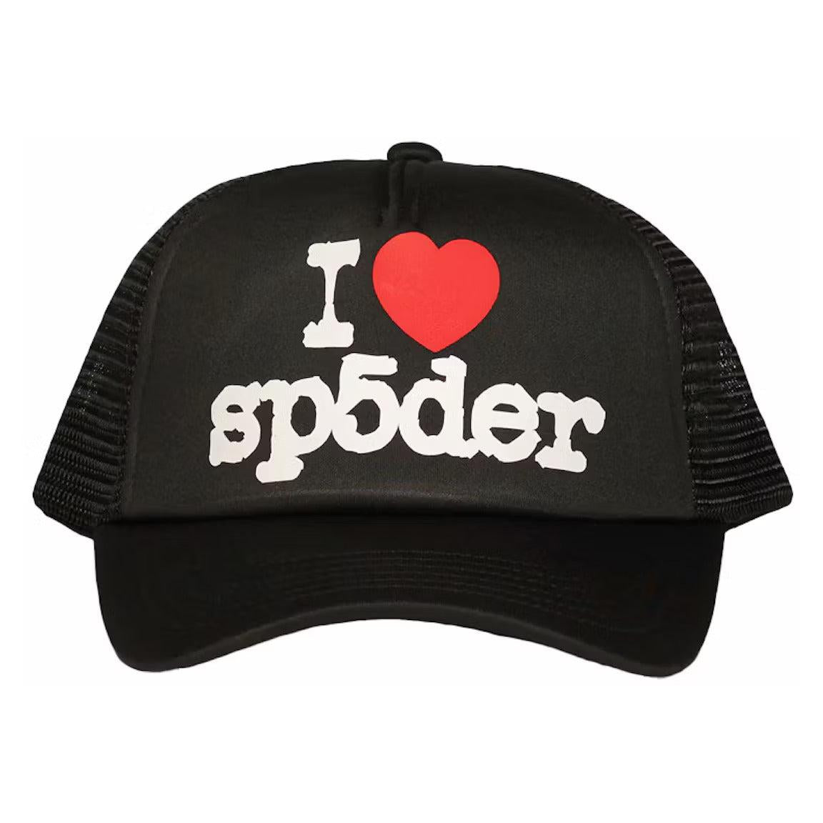 Sp5der Souvenir Trucker Black