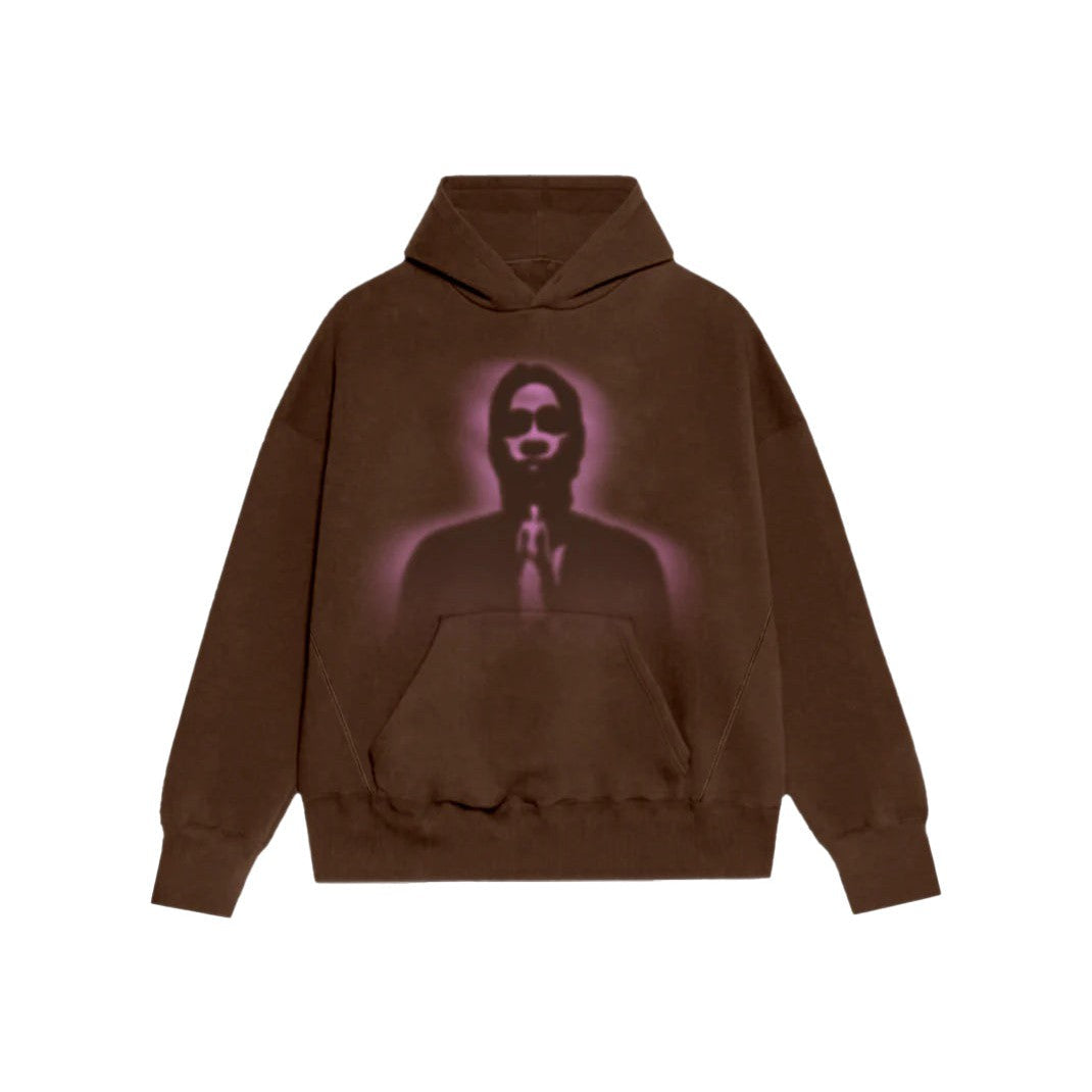 Sp5der Thug Hoodie Angel Brown