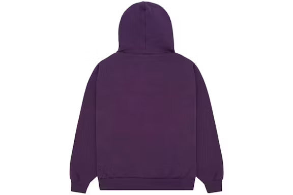 Sp5der Web Rhinestone Hoodie Purple