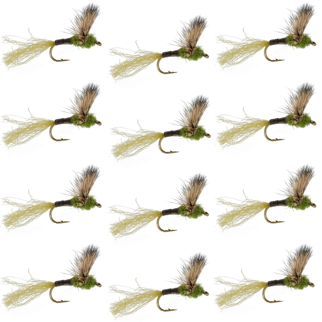 Sparkle Dun Baetis Mayfly - 12 Flies Hook size 16