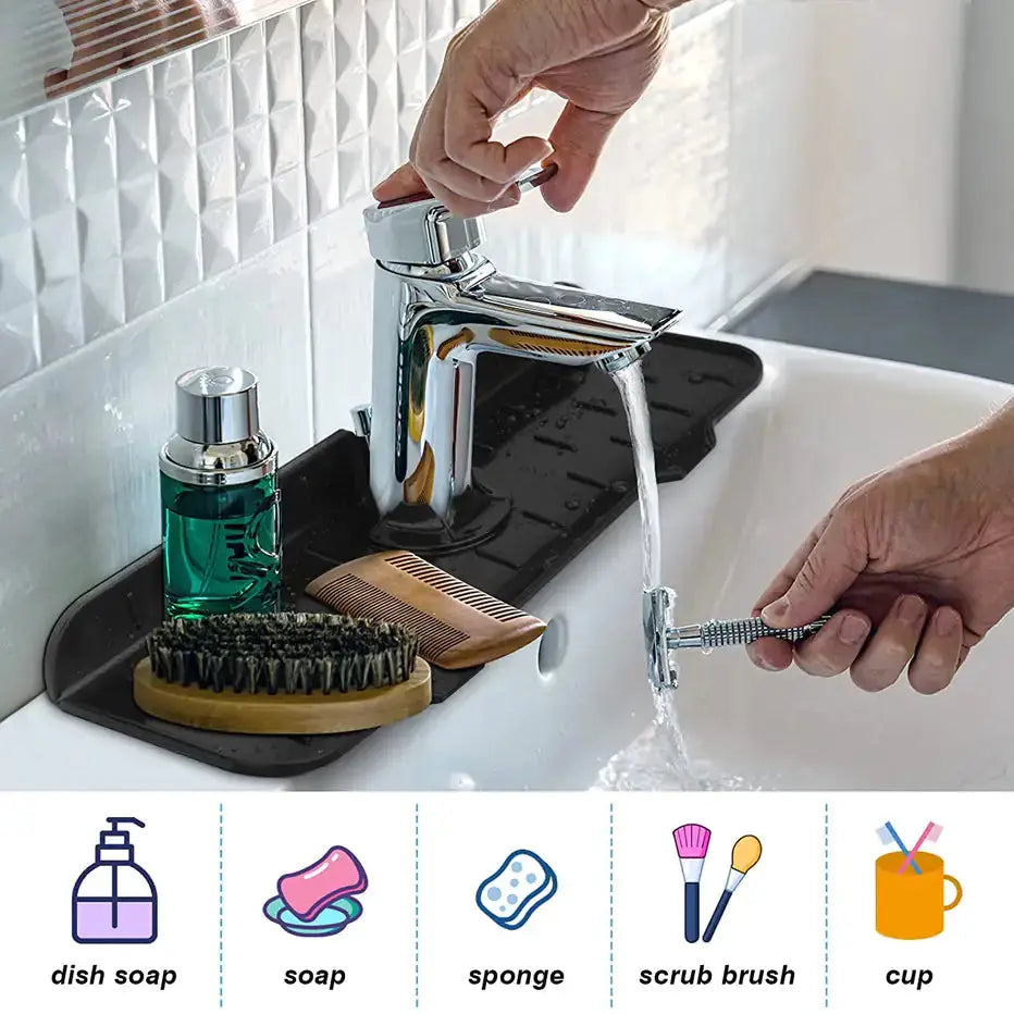 SplashGuard Kitchen Sink Mat