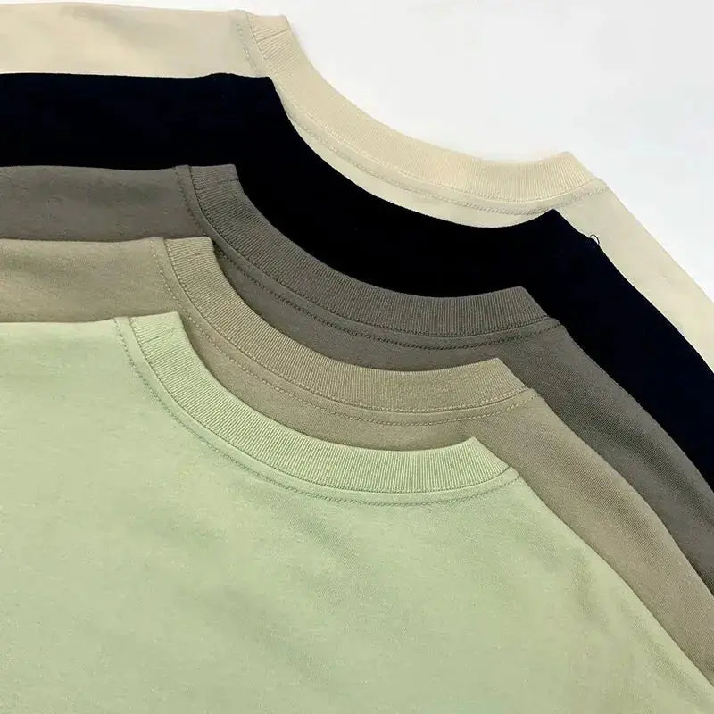 Ss21 Summer Essentials T-Shirt High Street Loose Men and Women Hip-Hop Style 100% Cotton Quality Oversized Sport T-Shirt