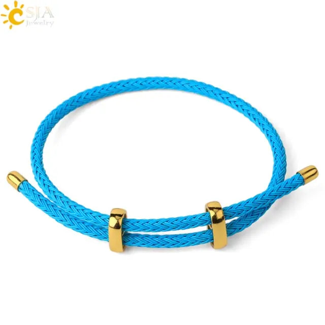 Stainless Steel Thread String Bracelet