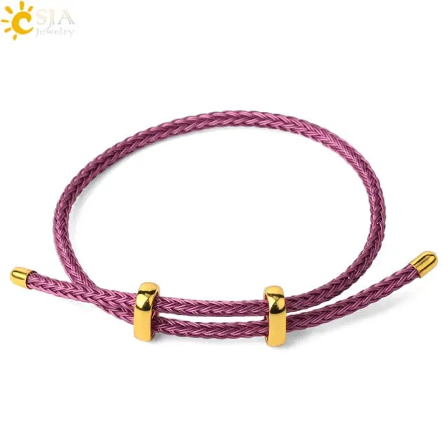 Stainless Steel Thread String Bracelet