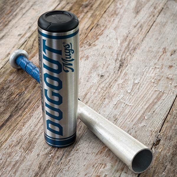 Detroit Tigers "D" Metal Dugout Mug | Stainless Steel Baseball Bat Mug