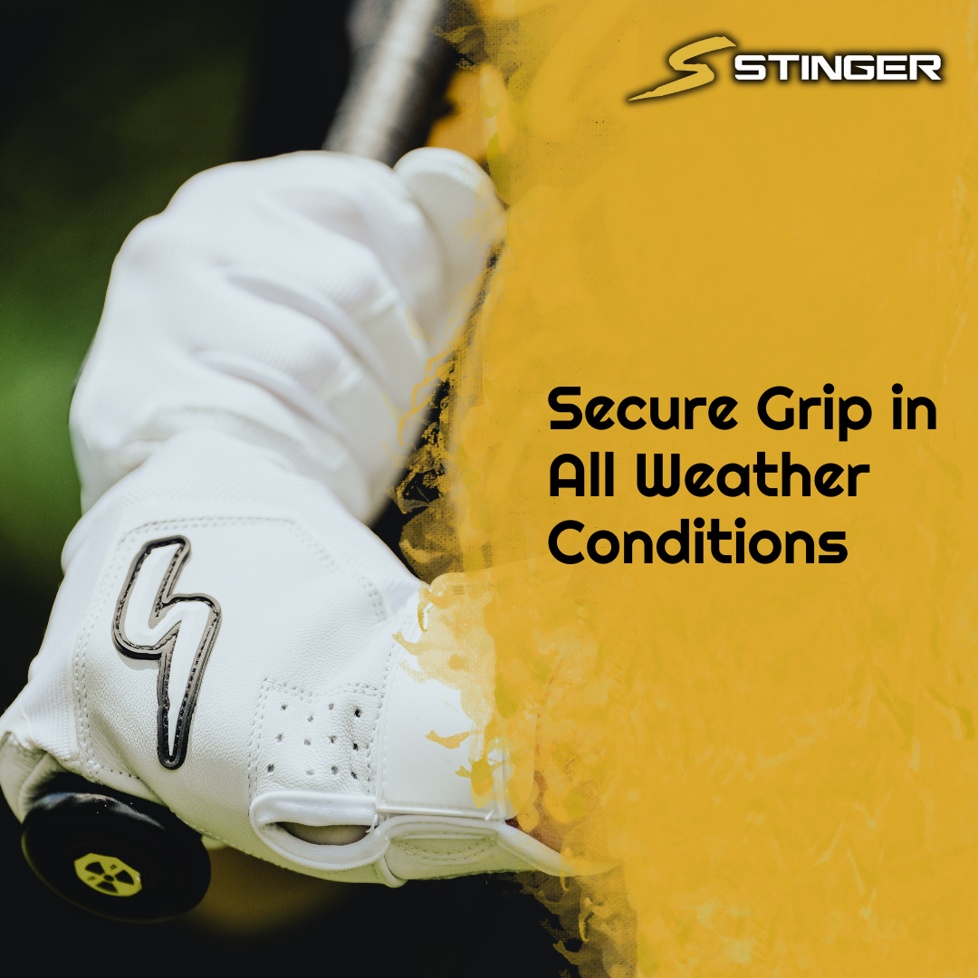 Sting Squad Batting Gloves - Black