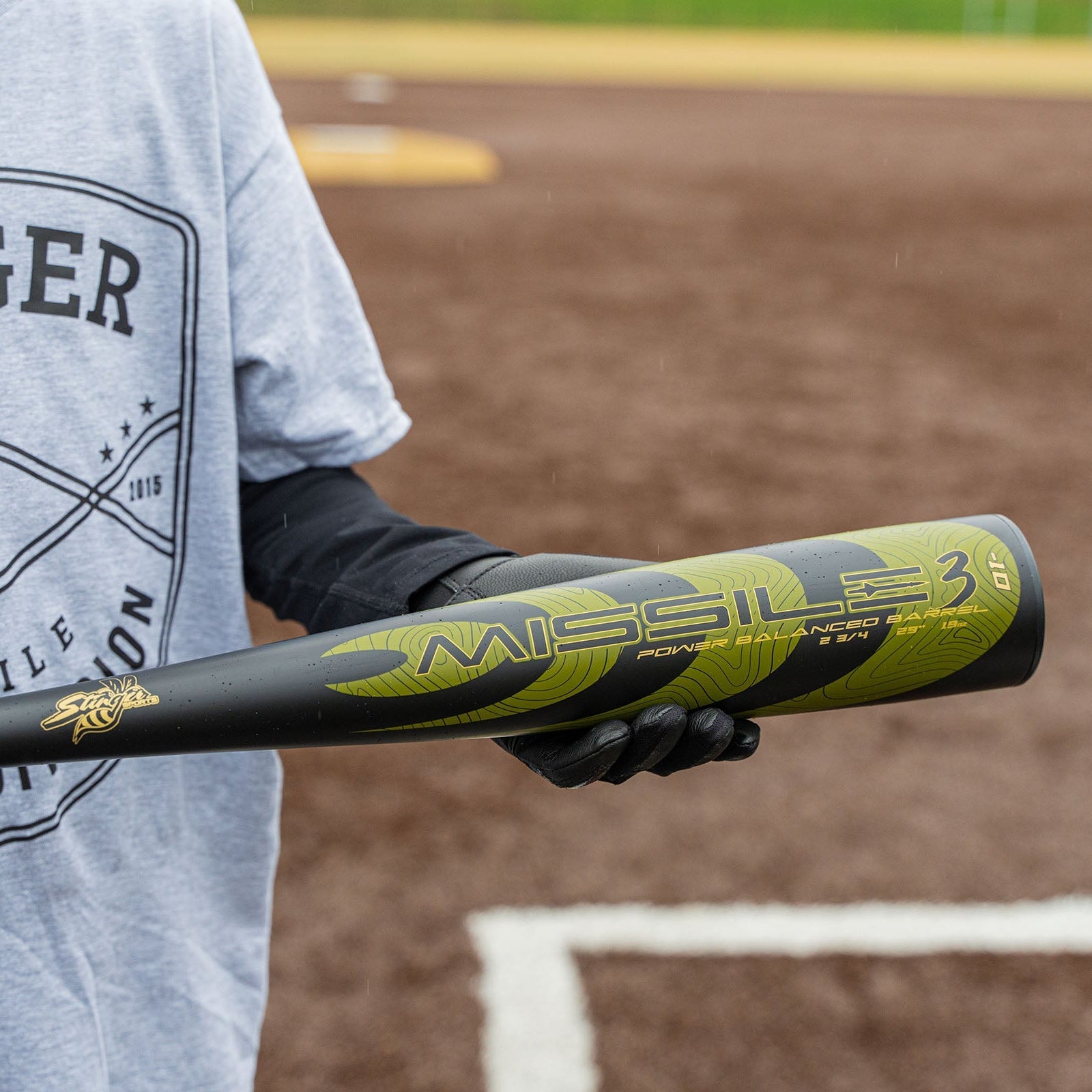 Missile 3 Aluminum USSSA Certified -8 Baseball Bat