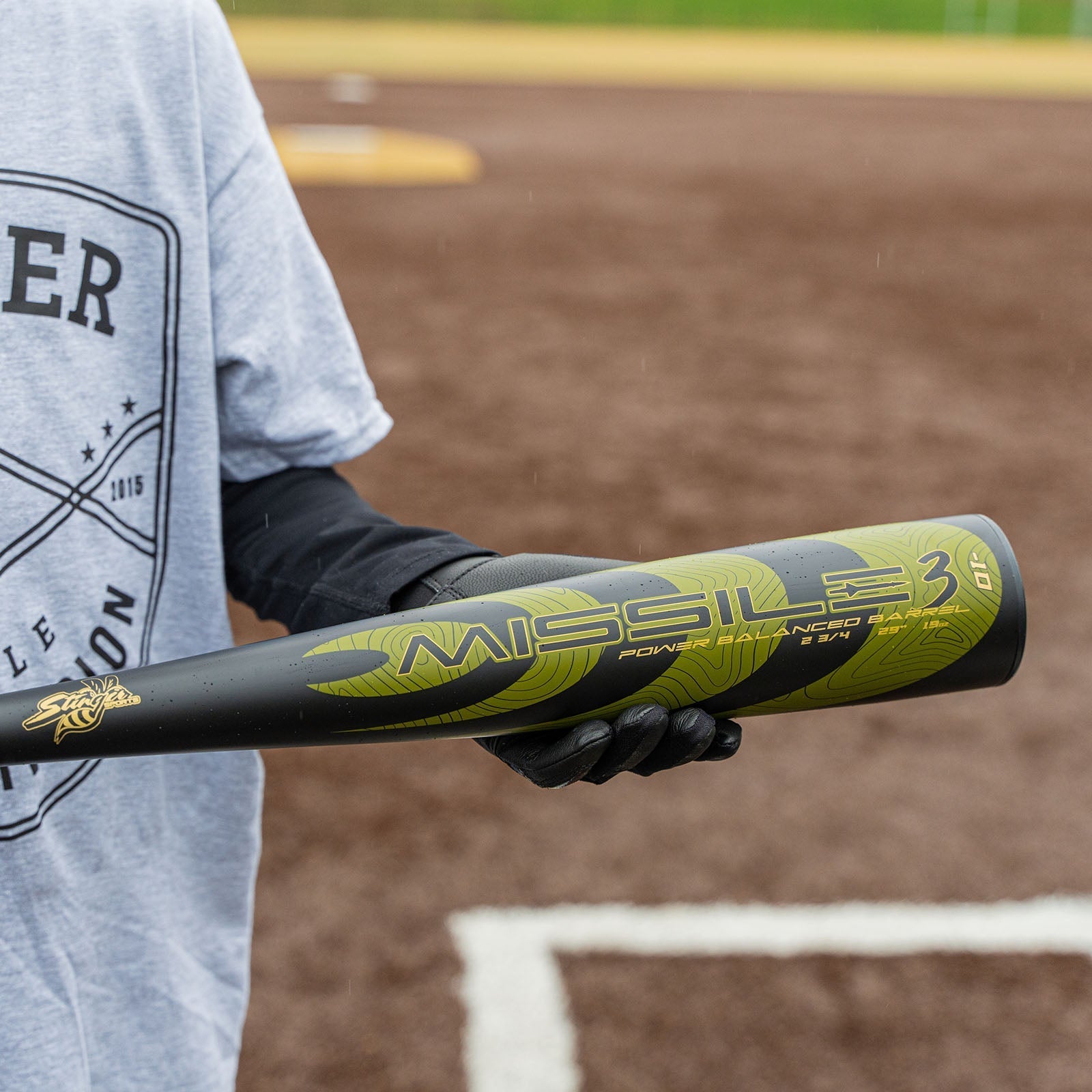 Missile 3 Aluminum USSSA Certified -10 Baseball Bat