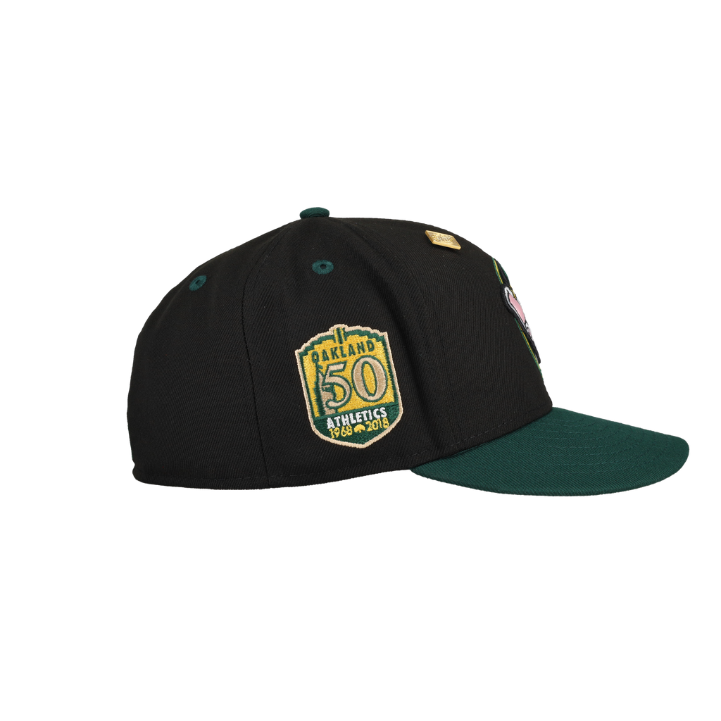 Oakland Athletics Stomper Mascot 50th Anniversary 59Fifty Fitted Hat