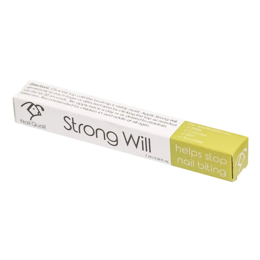 Strong Will Anti-Nail Biting Click Pen, 7ml, Made in USA
