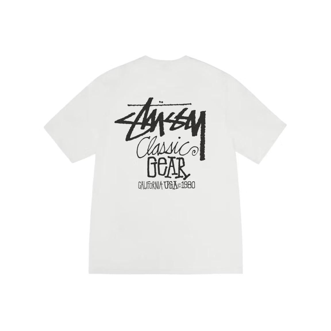 Stussy Classic Gear Pigment Dyed Tee Natural