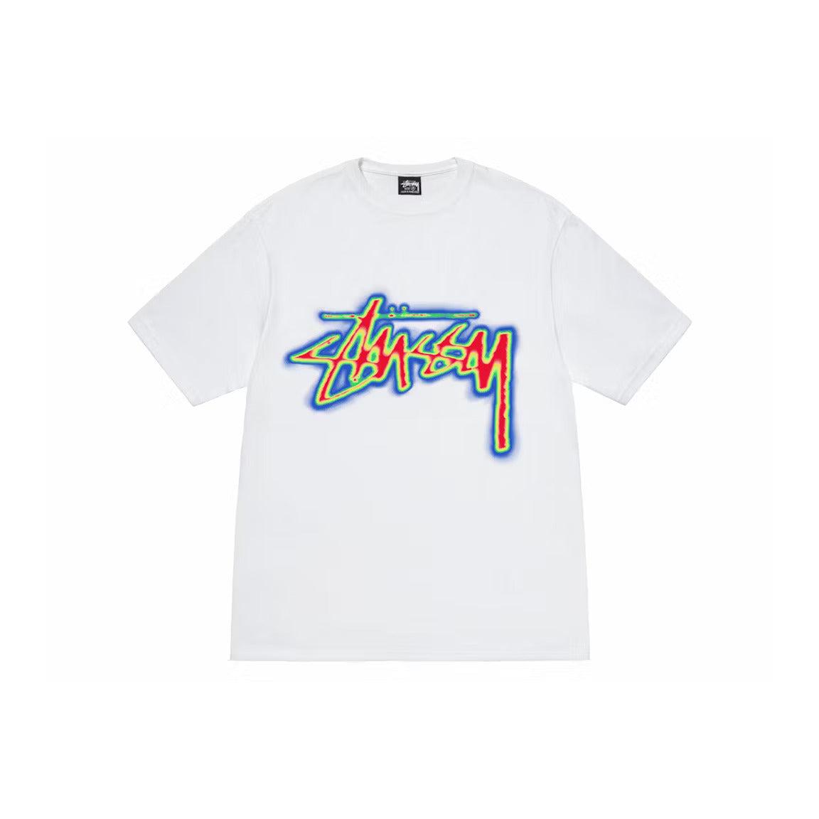 Stussy Thermal Stock Tee White