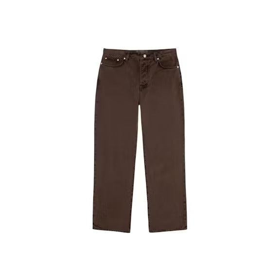 Stussy Washed Canvas Classic Jean Brown