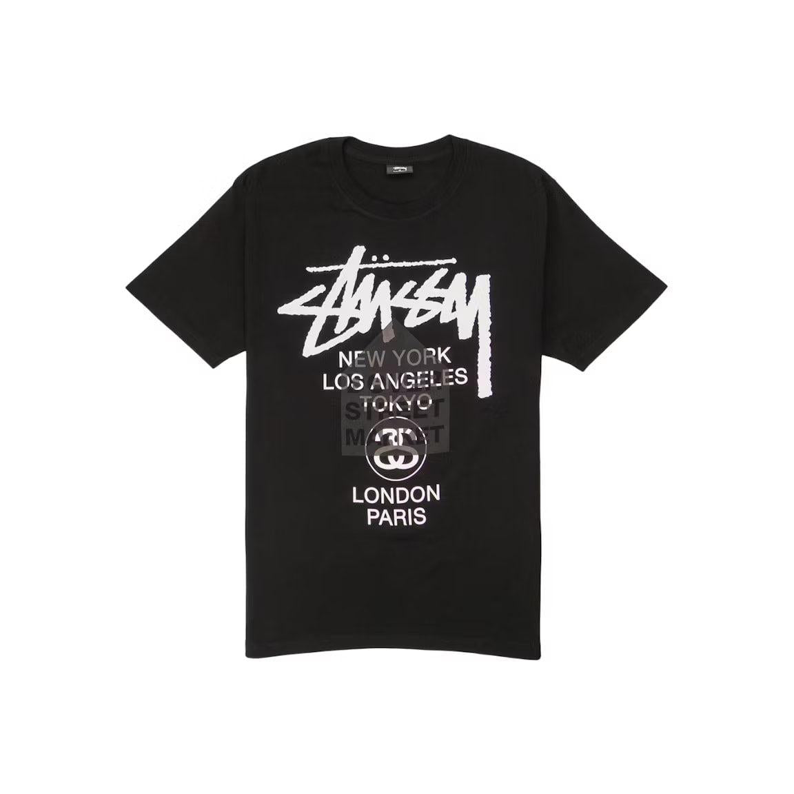 Stussy x Dover Street Market T-shirt Black