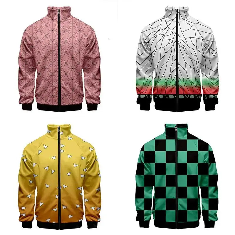 Stylish Cosplay Men’s Zipper Jacket – Perfect for Any Occasion