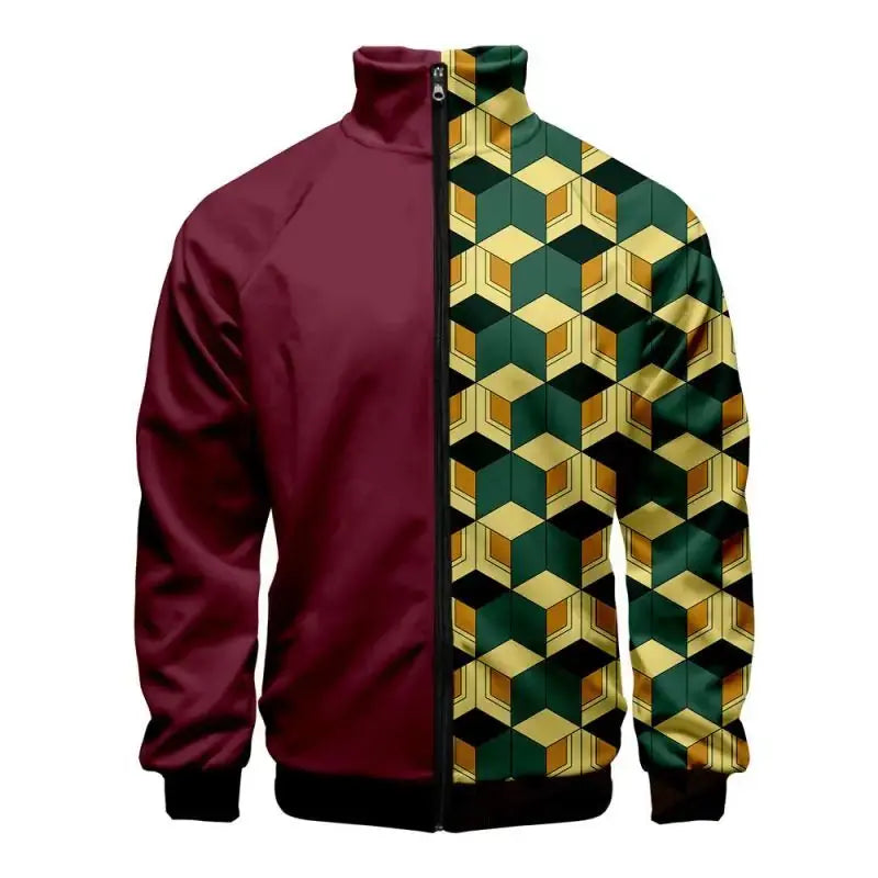 Stylish Cosplay Men’s Zipper Jacket – Perfect for Any Occasion