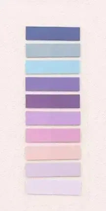 Stylish Morandi Index Tab Set - 200 Sheets