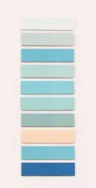 Stylish Morandi Index Tab Set - 200 Sheets