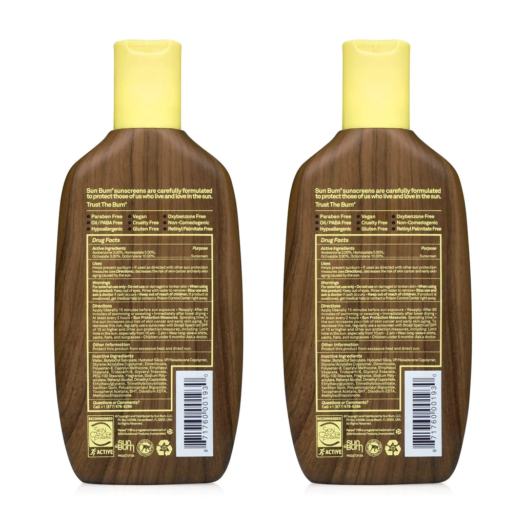 Sun Bum Original Spf 30 Sunscreen Lotion - Vegan & Reef Friendly - Broad Spectrum Sunscreen