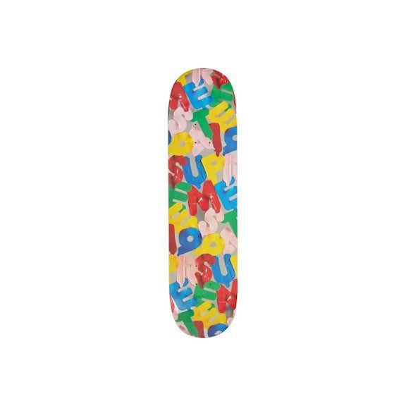 Supreme Balloons Skateboard Deck Silver