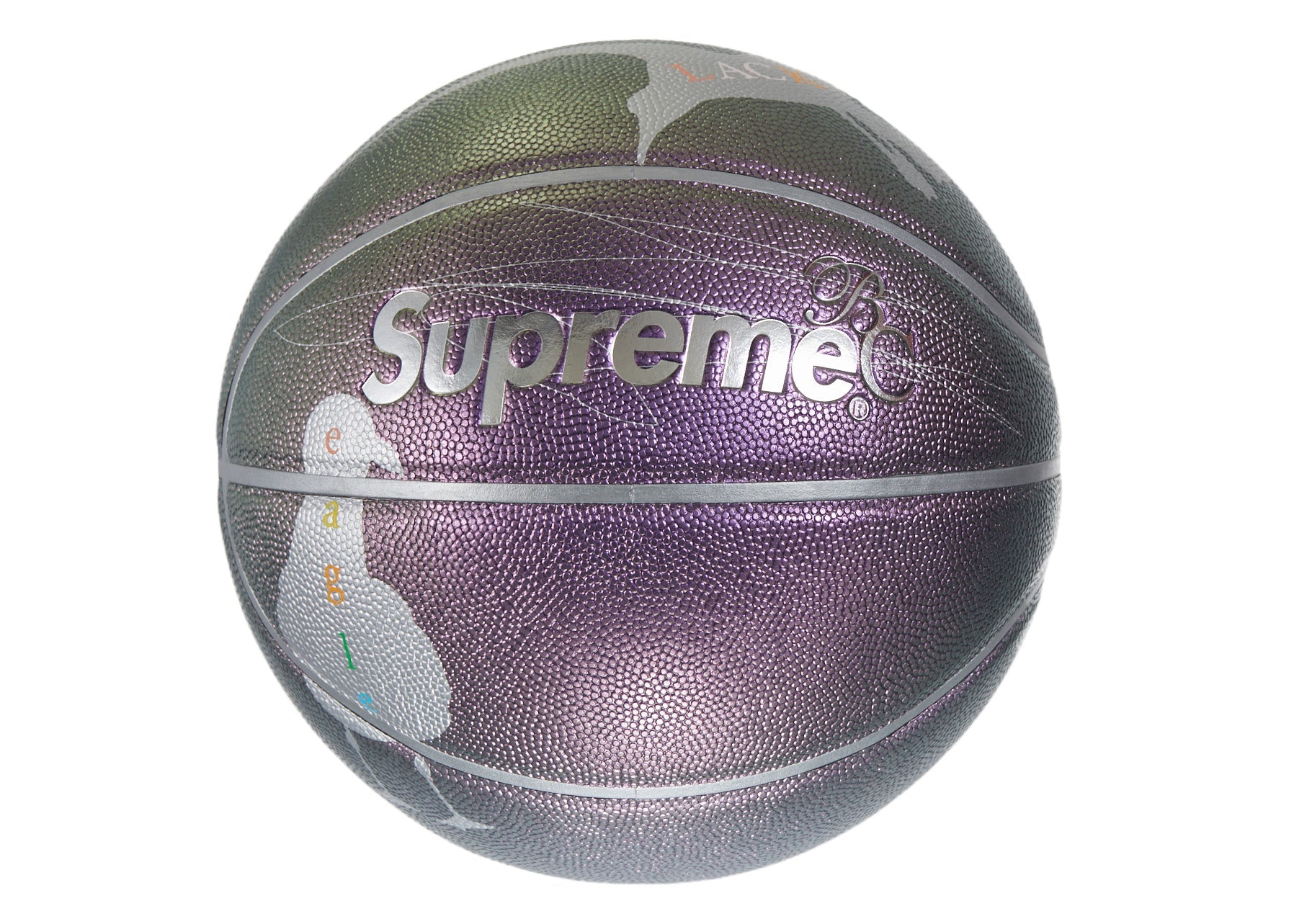 Supreme Bernadette Corporation Spalding Basketball Purple
