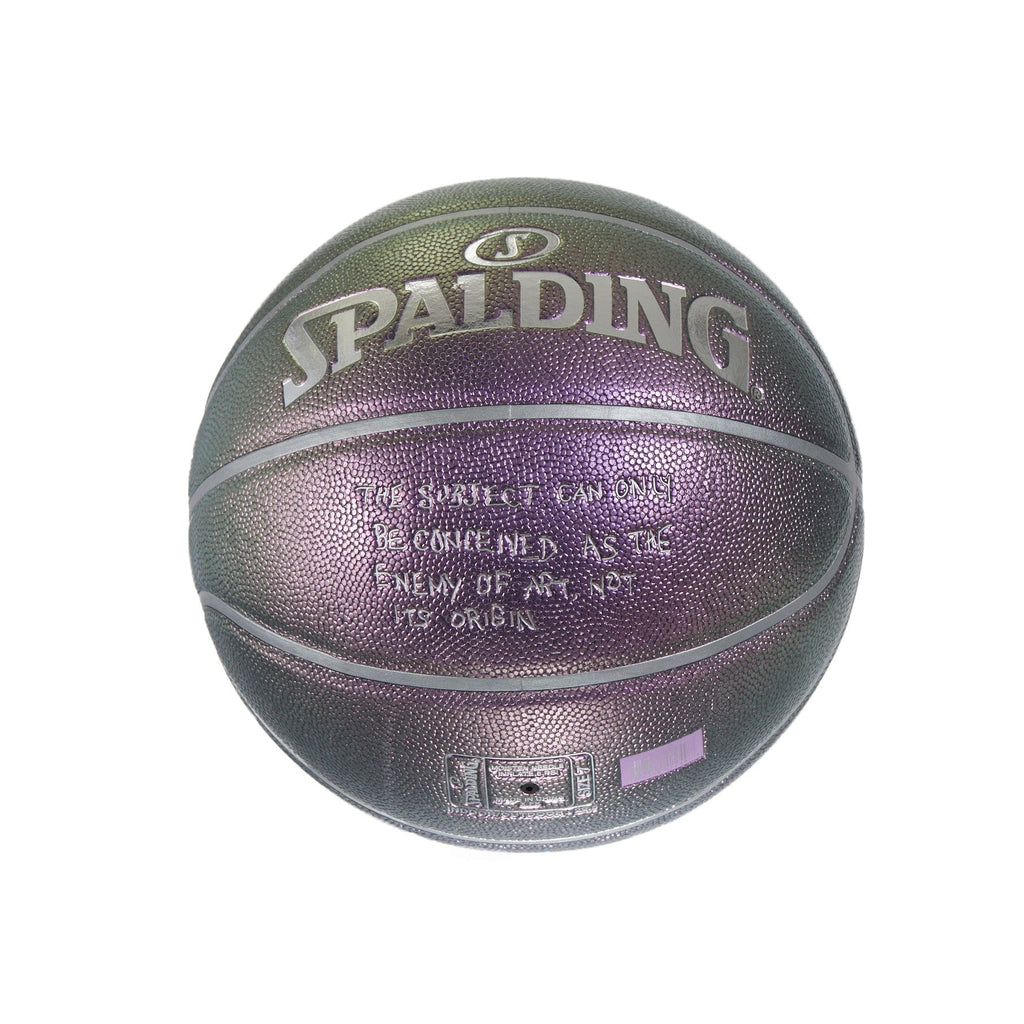 Supreme Bernadette Corporation Spalding Basketball Purple