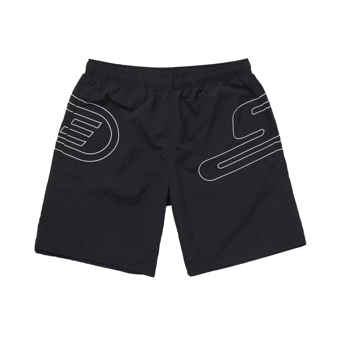 Supreme Big Logo Nylon Short Black