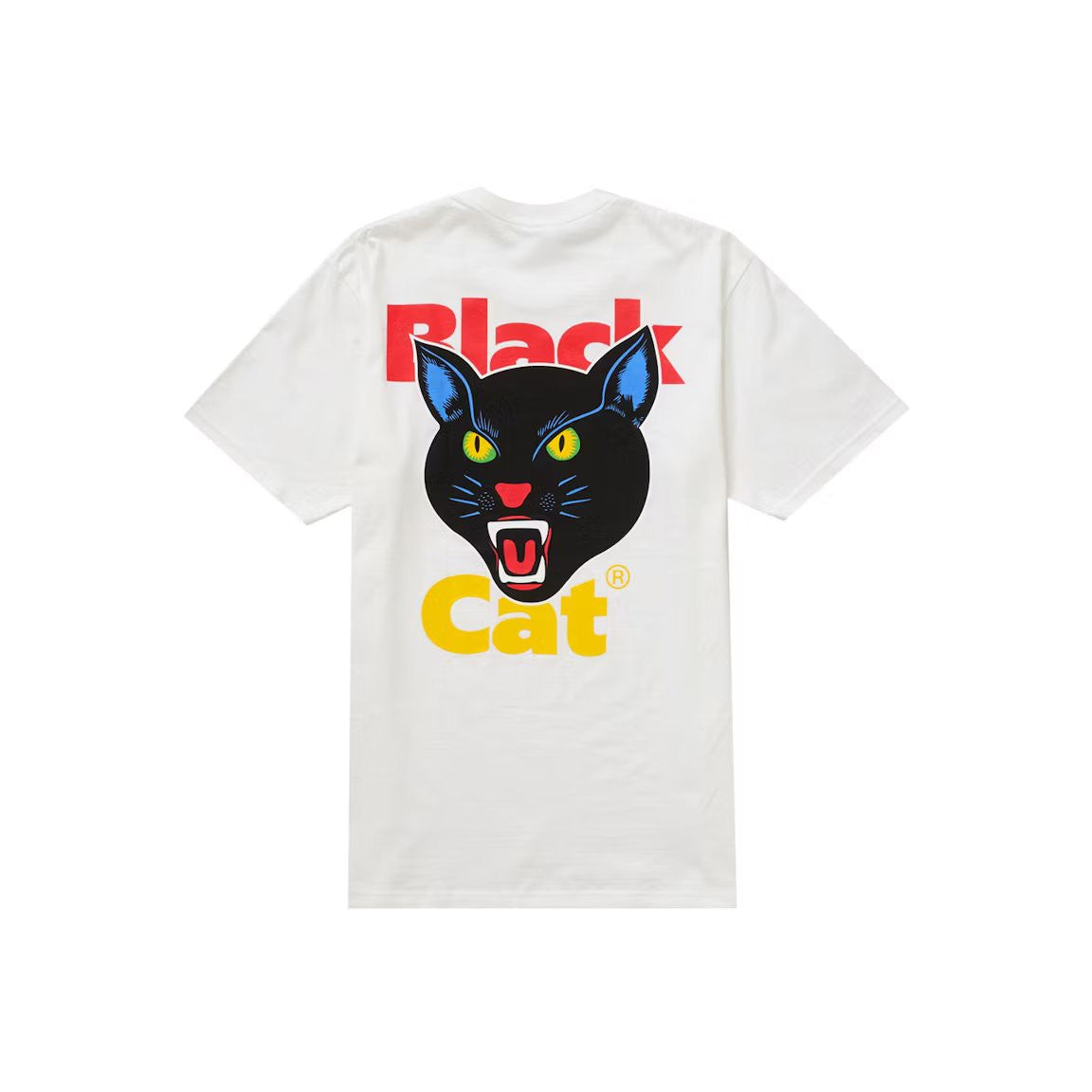 Supreme Black Cat Tee (SS24) White