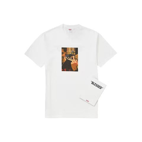 Supreme Blessed  White Tee