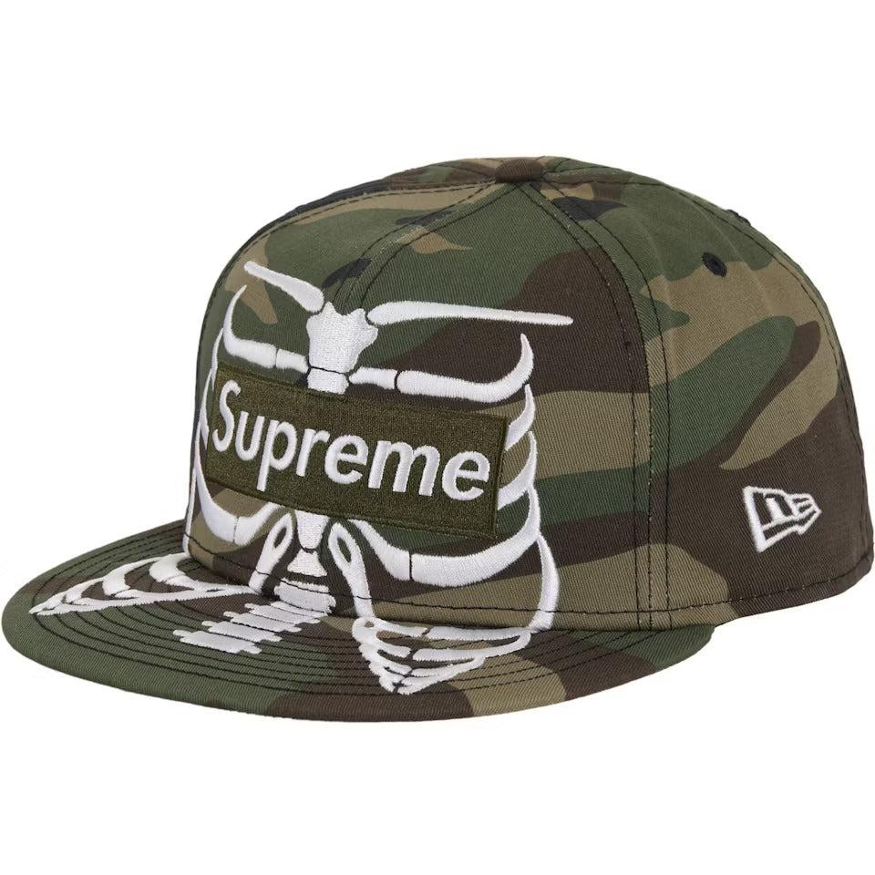 Supreme Bones Box Logo New Era 59Fifty Cap Camo