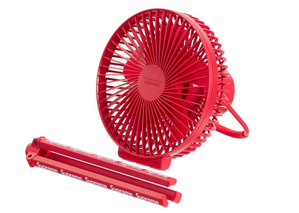 Supreme Cargo Container Electric Fan Red