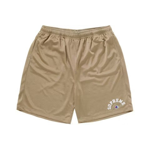 Supreme Champion Mesh Short Tan
